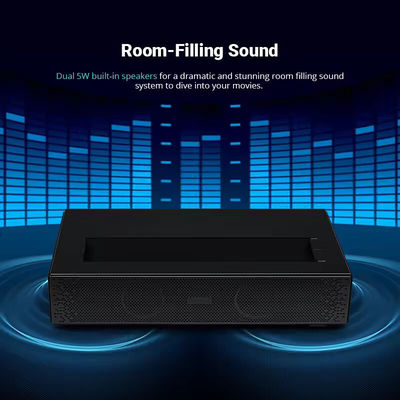 良い値段 Bluetoothショートスロー WXGAシアター DLP プロジェクター DLP Android 610 ANSI オンライン