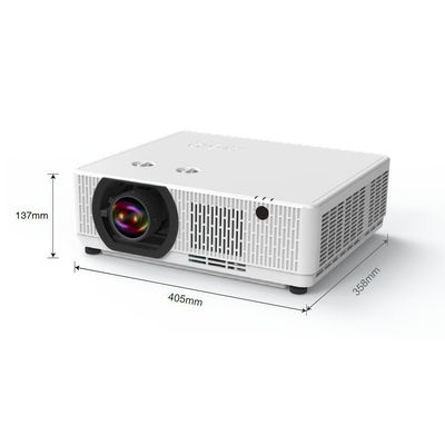 良い値段 広場用 LED UST プロジェクター 4Kレーザープロジェクター ショート・スロービジネス HD WUXGA 50インチ オンライン